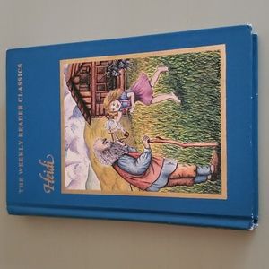 Vintage 1983, Heidi - "The Weekly Reader Classic" Series, Hardcover